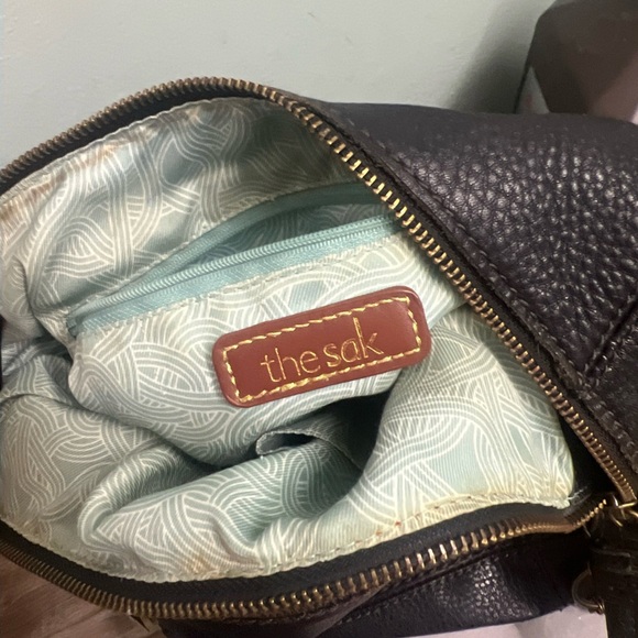 The Sak Black Leather Hobo Bag - Picture 11 of 13